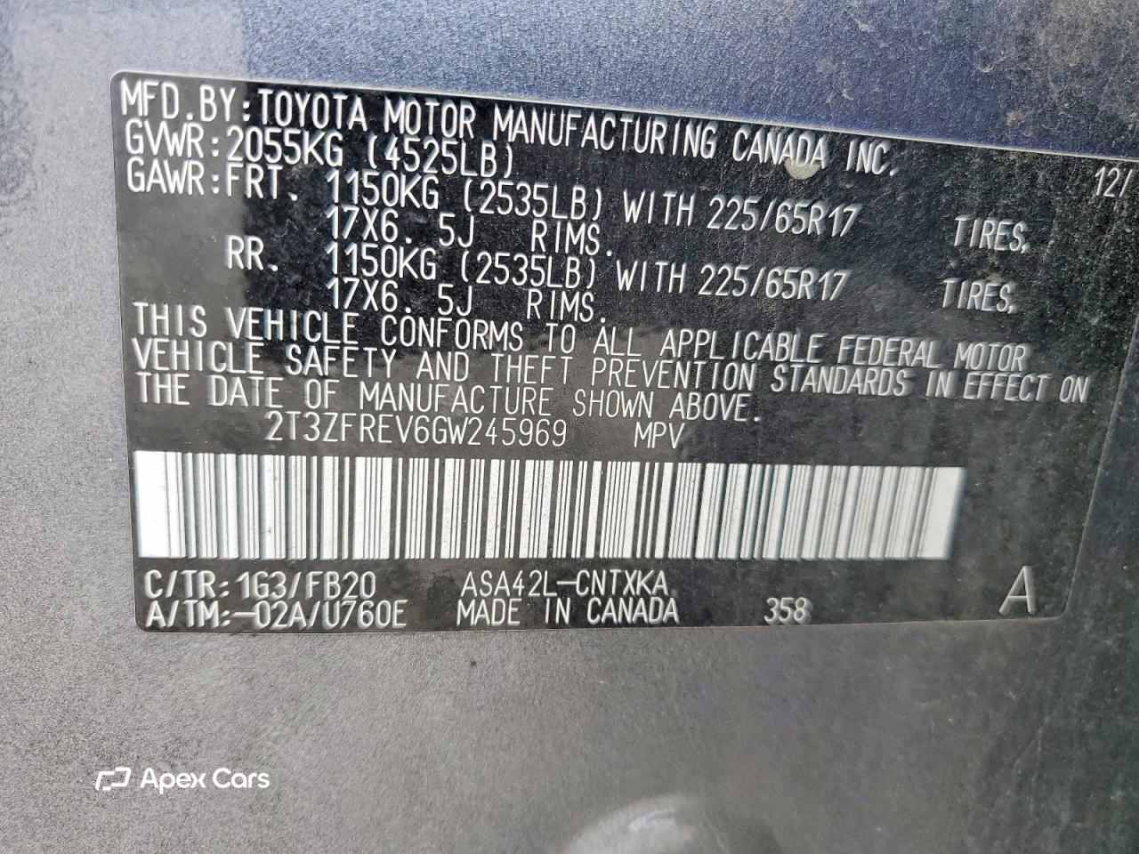 Toyota RAV 4 2016