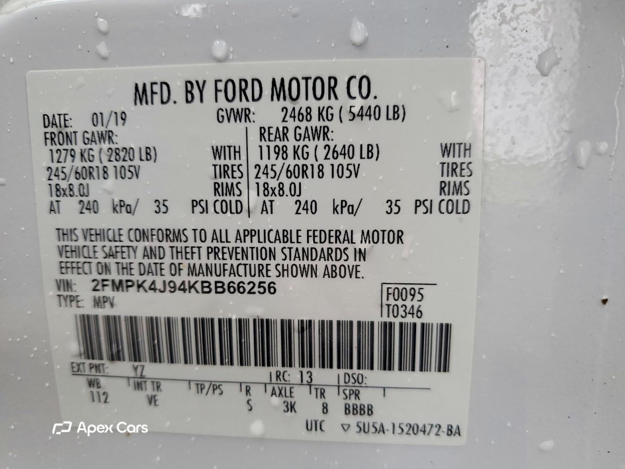 Ford Edge 2019
