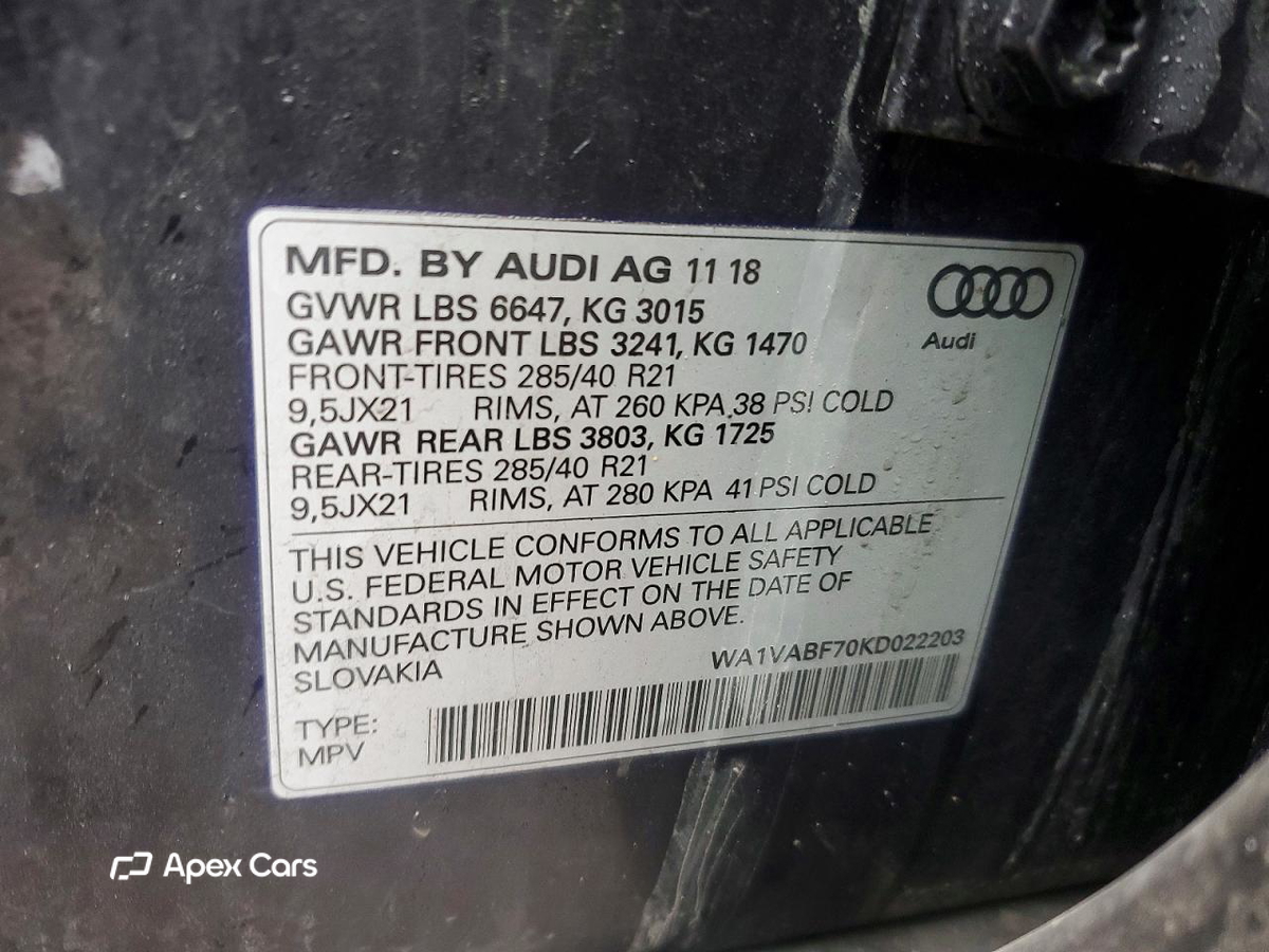 Audi Q7 2019