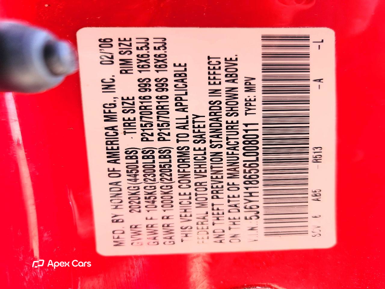 Honda Element 2006