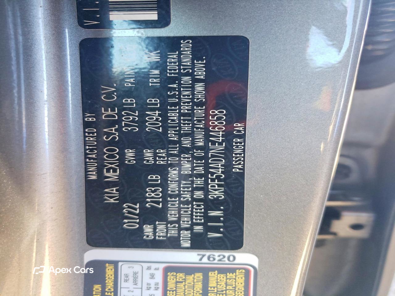 Kia Forte 2022