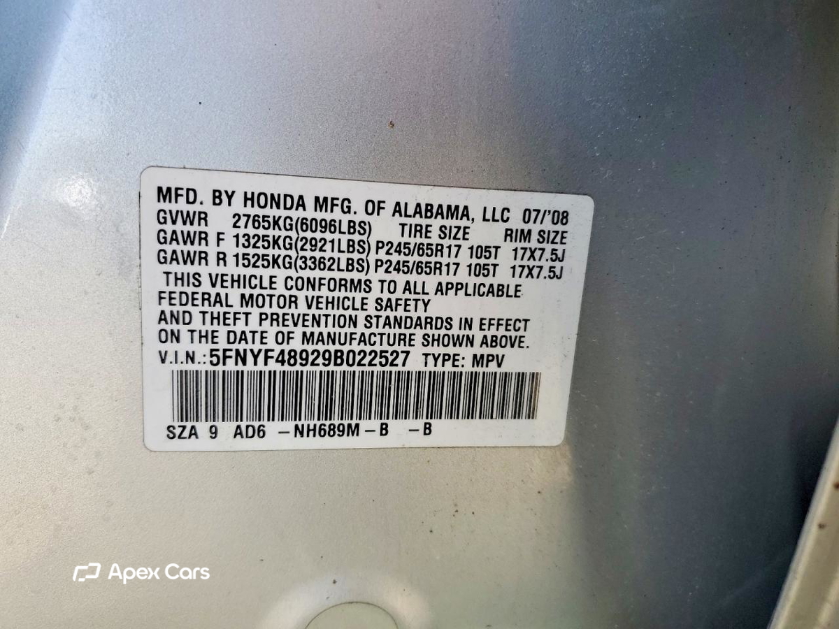 Honda Pilot 2009