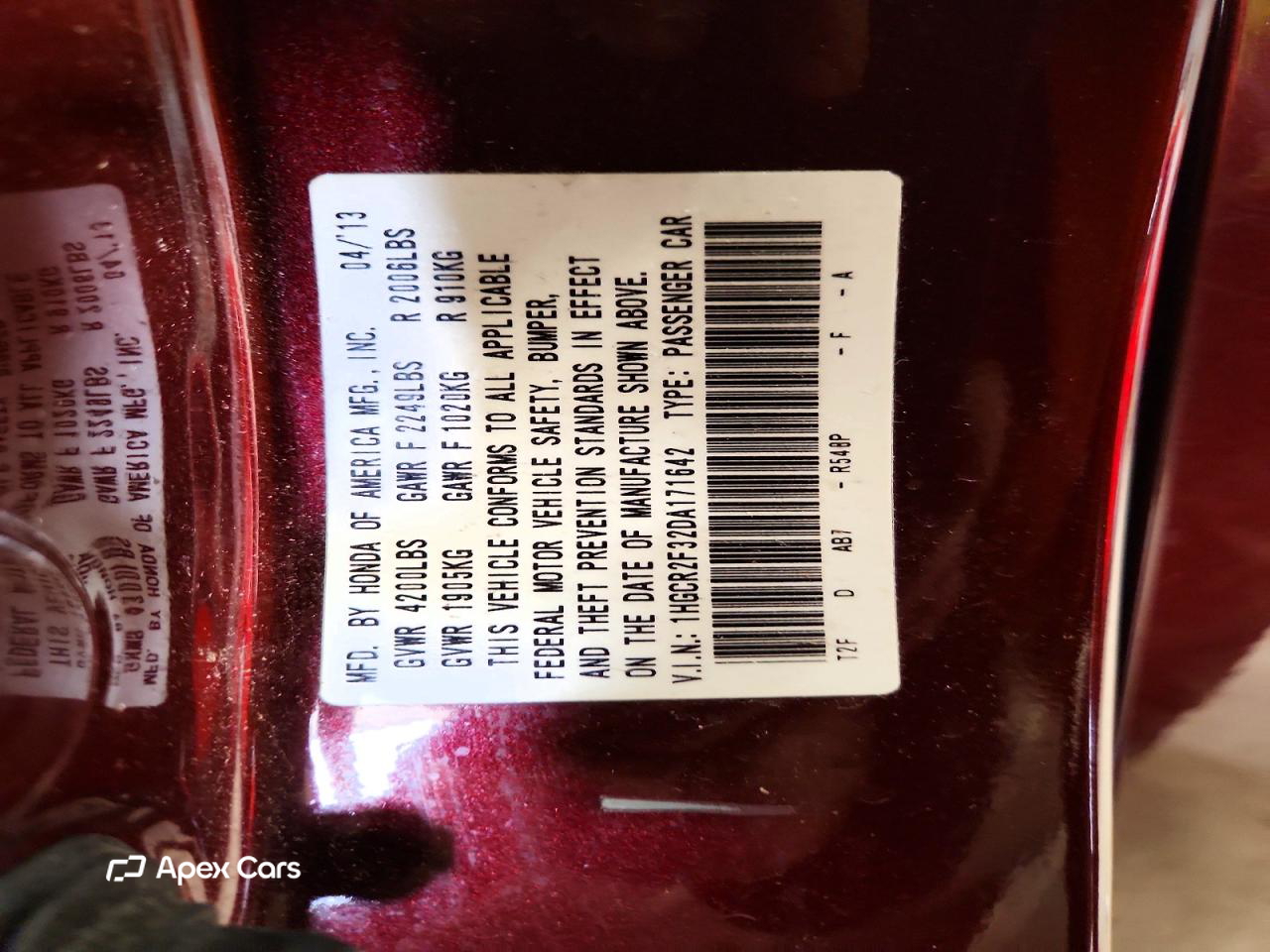Honda Accord 2013