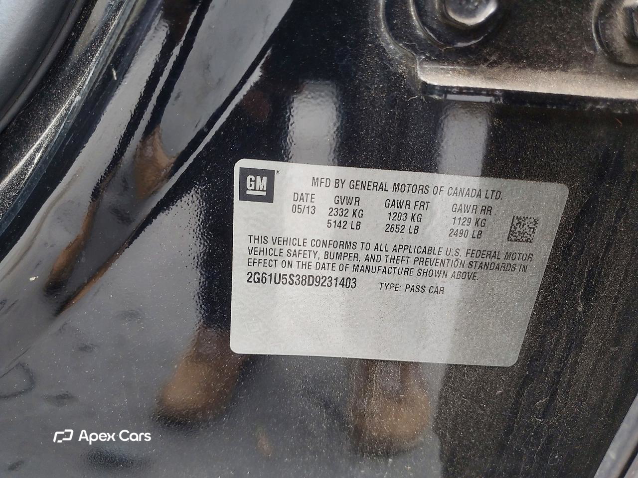 Cadillac XTS 2013