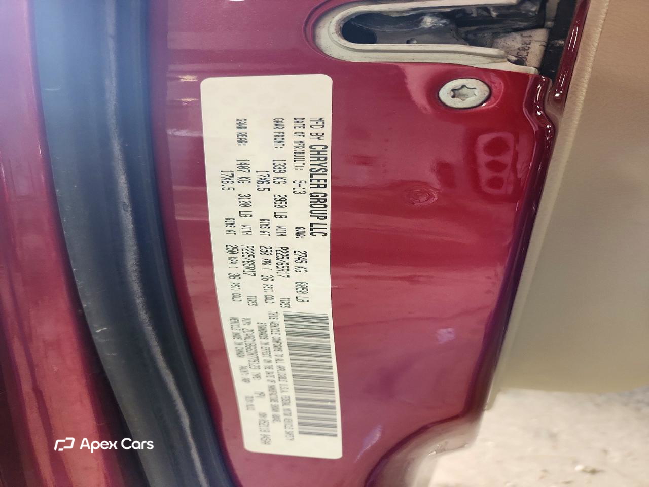 Chrysler Voyager 2013