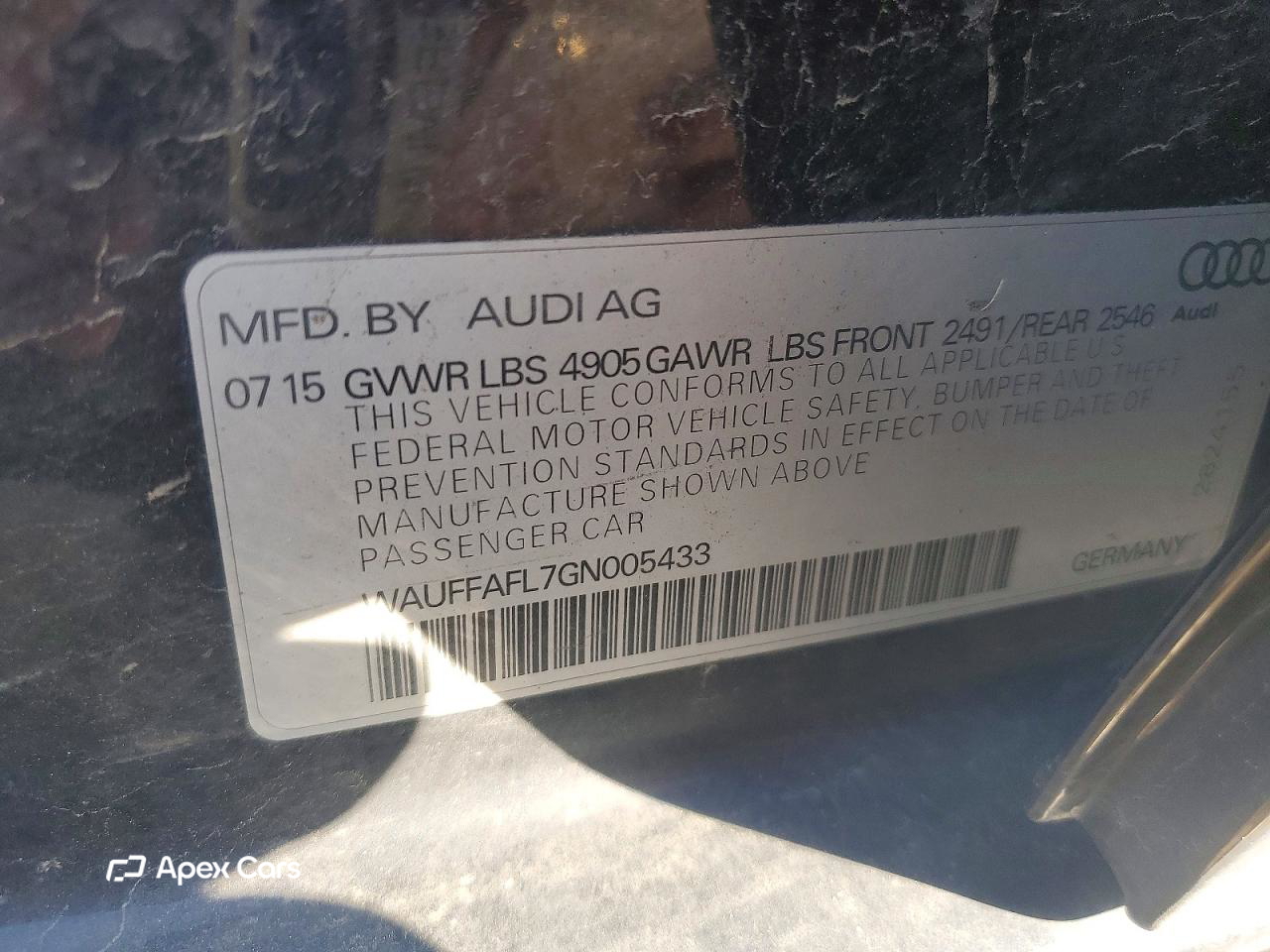 Audi A4 2016