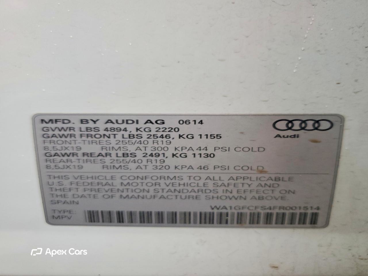 Audi Q3 2015
