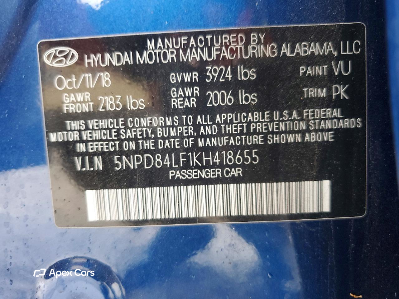 Hyundai Elantra 2019