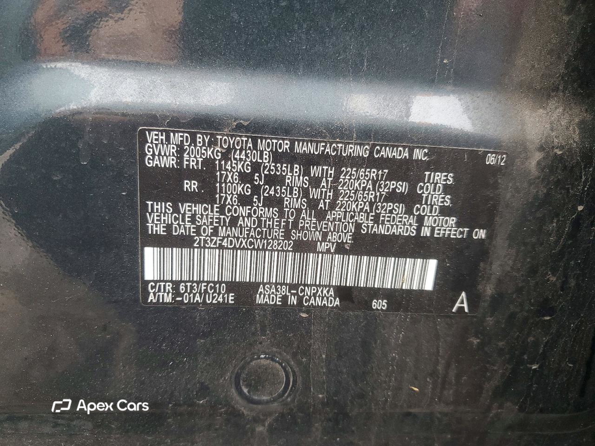 Toyota RAV 4 2012