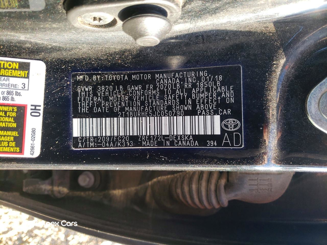 Toyota Corolla 2018