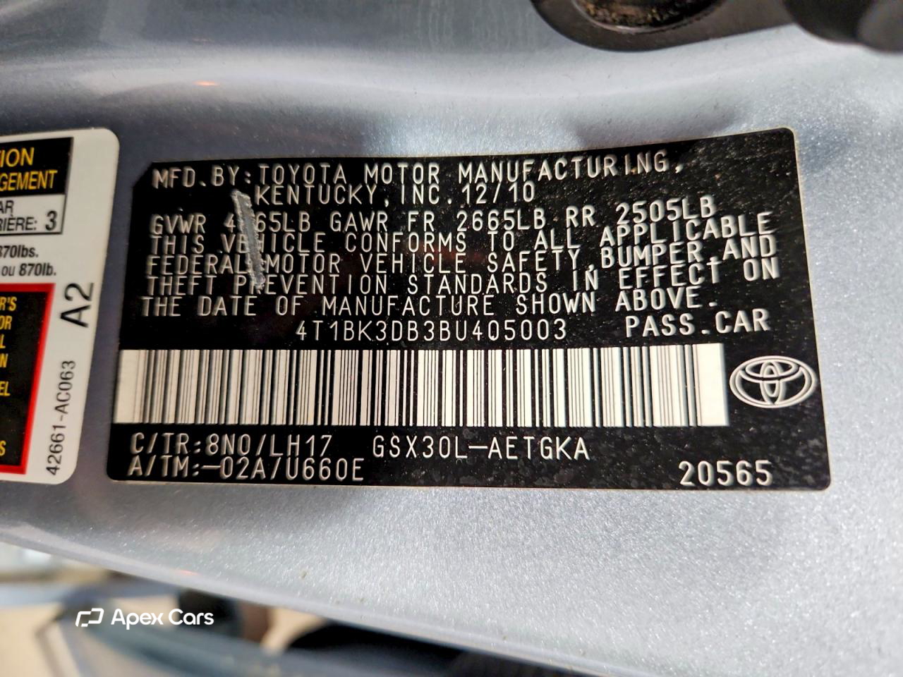 Toyota Avalon 2011