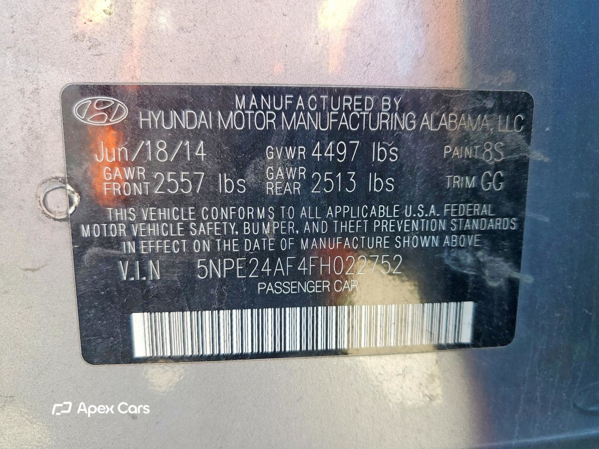 Hyundai Sonata 2015