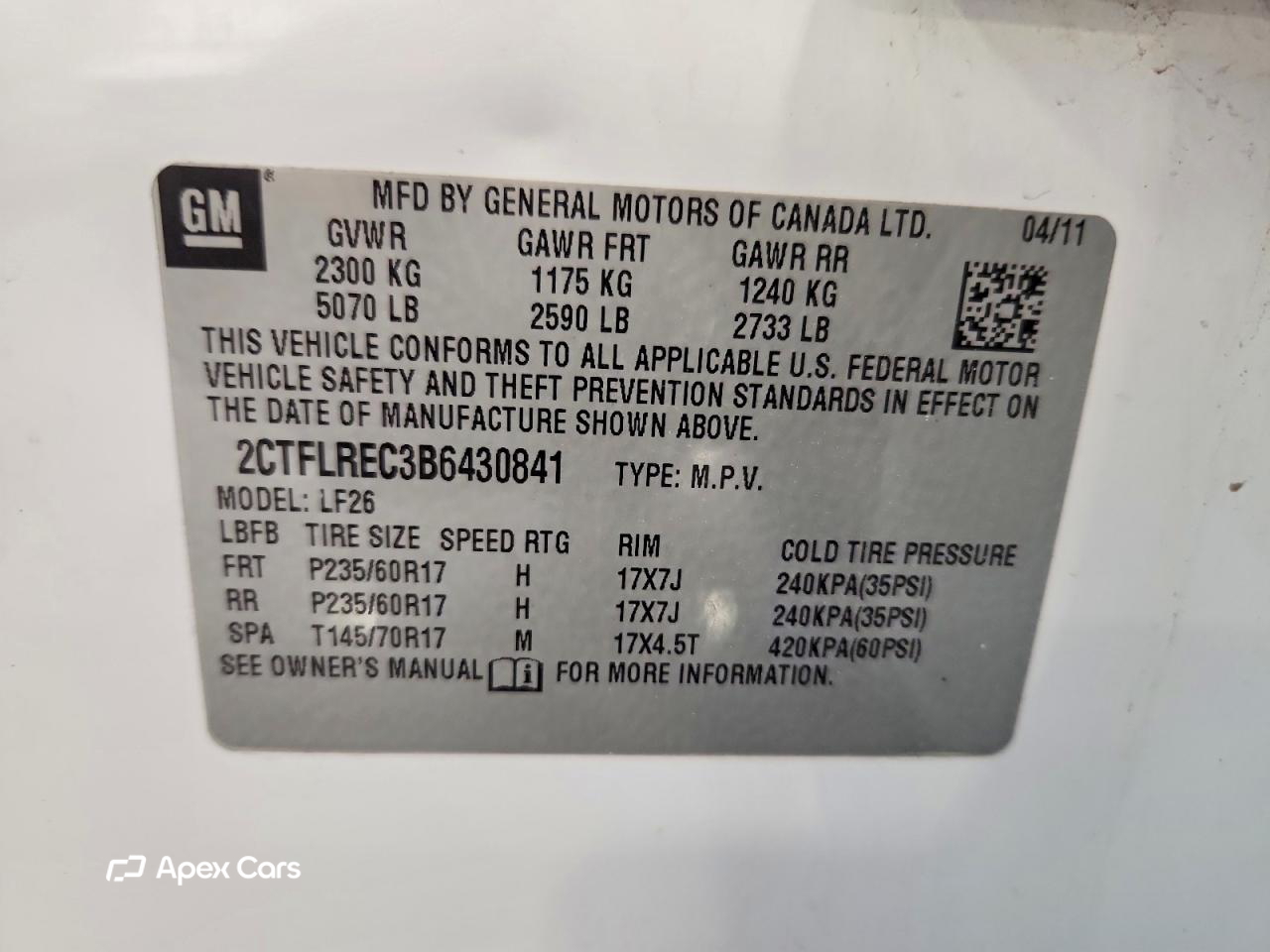 GMC Terrain 2011