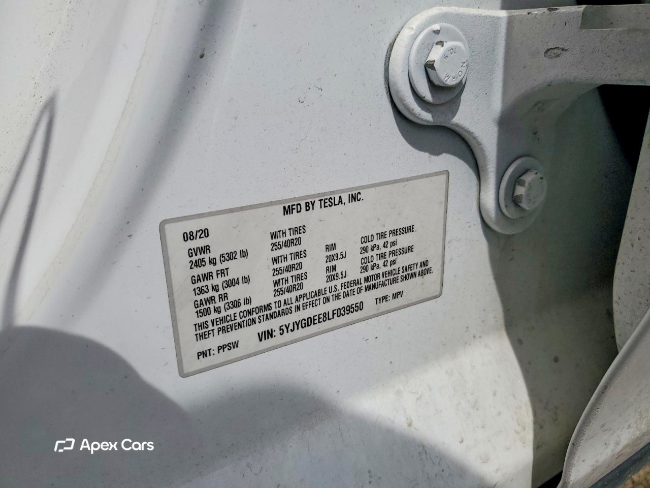 Tesla Model Y 2020