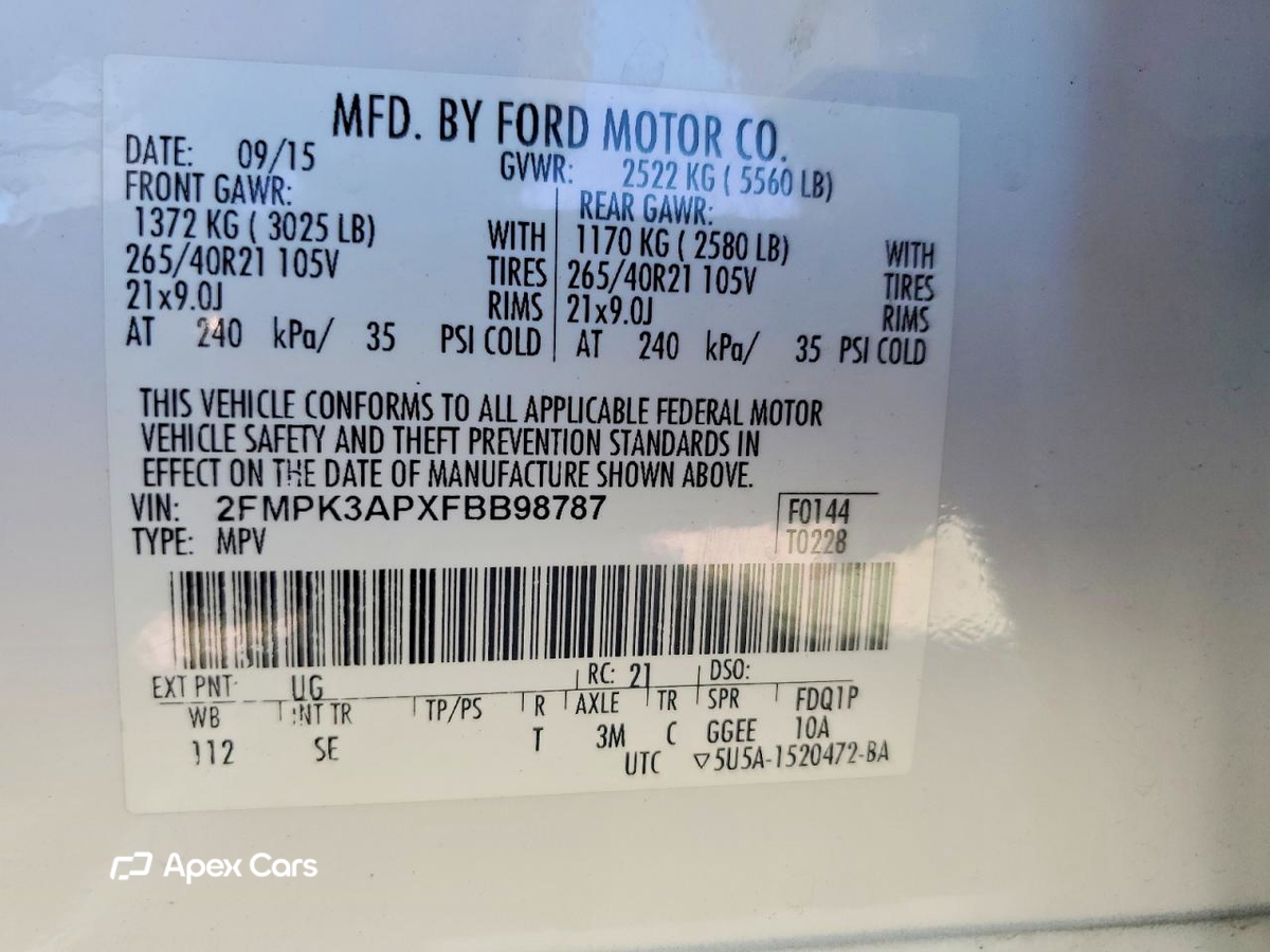 Ford Edge 2015