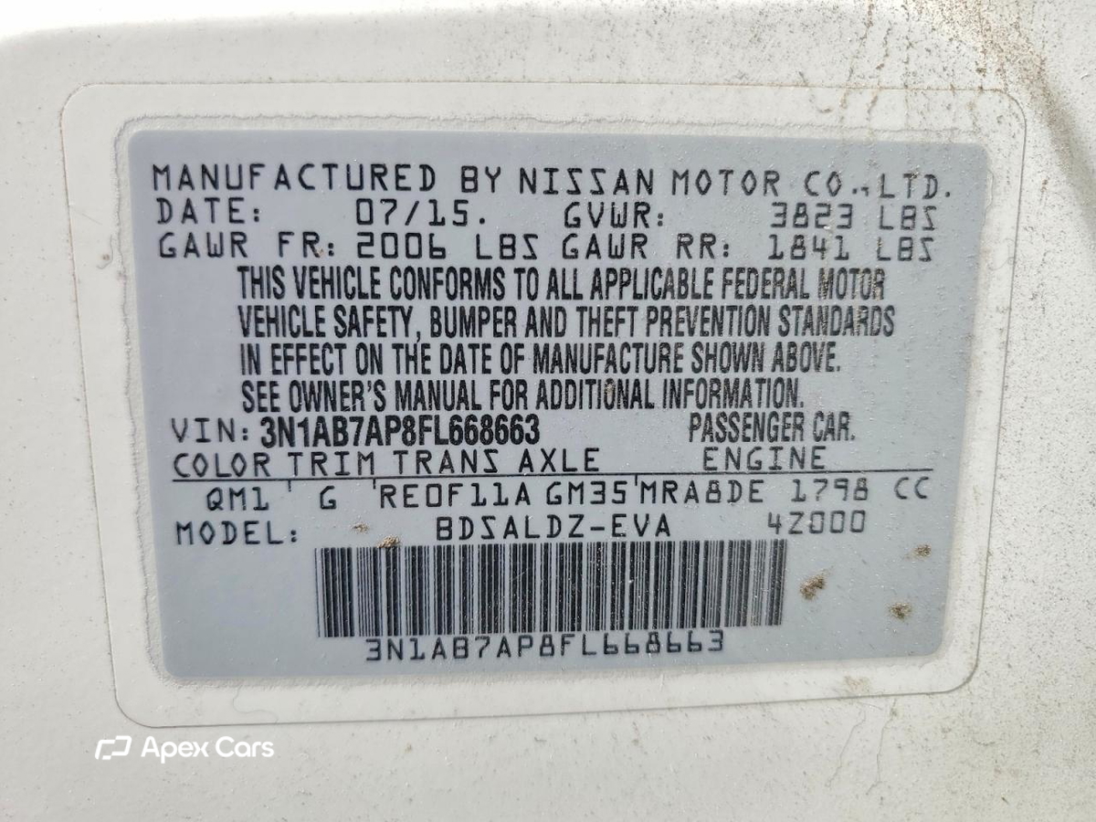 Nissan Sentra 2015