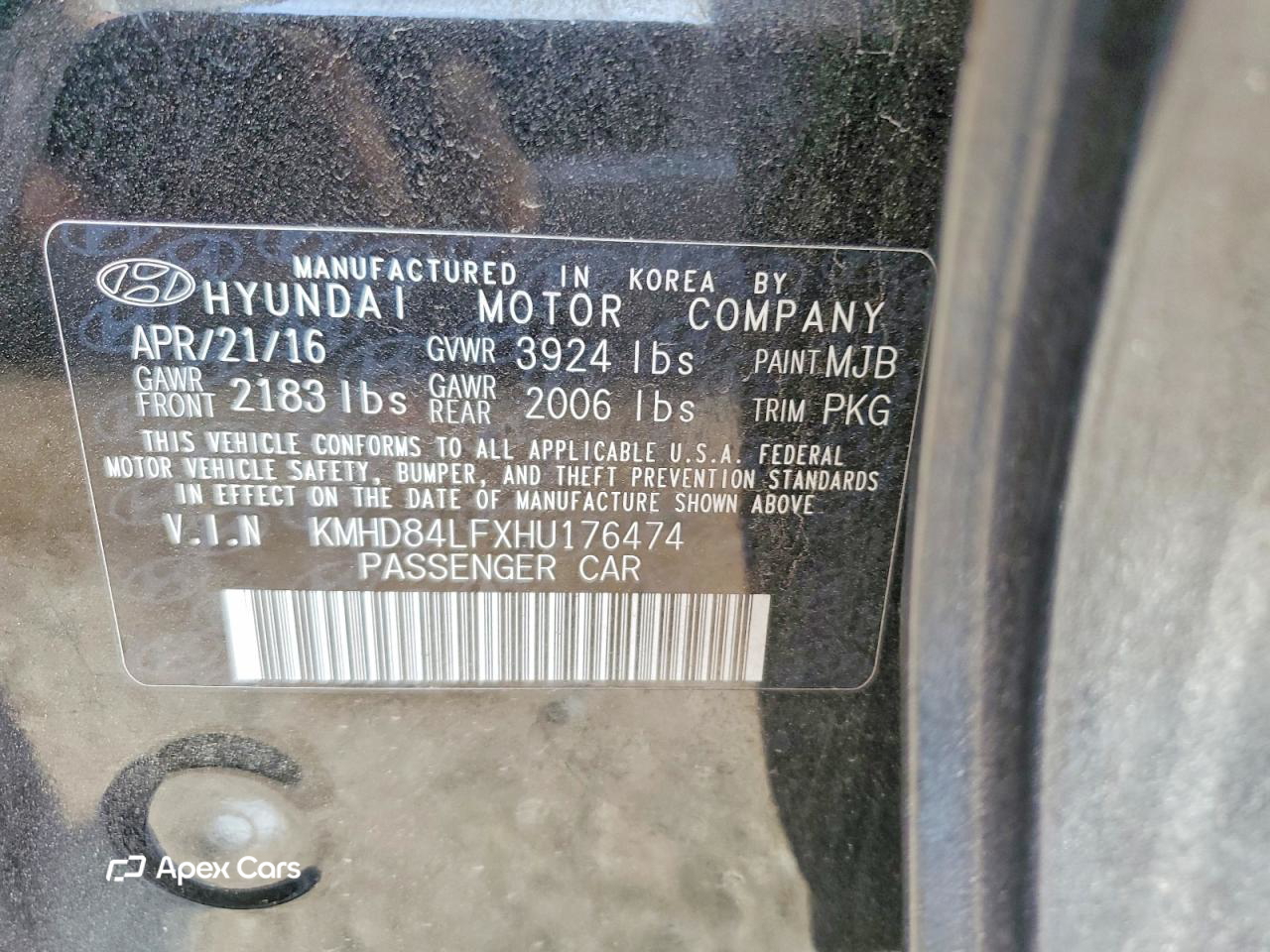 Hyundai Elantra 2017