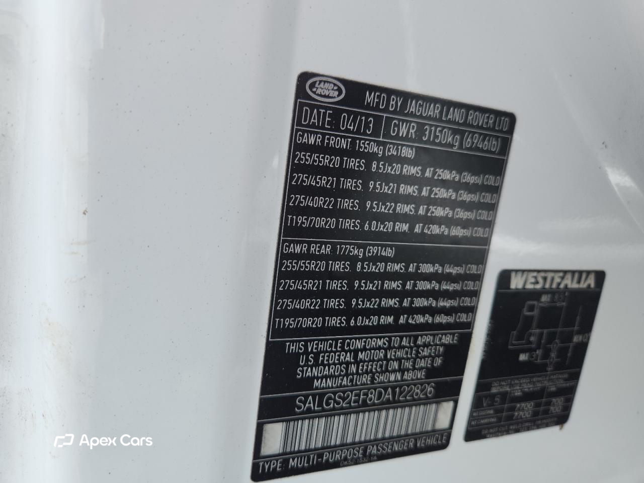 Land Rover Range Rover 2013