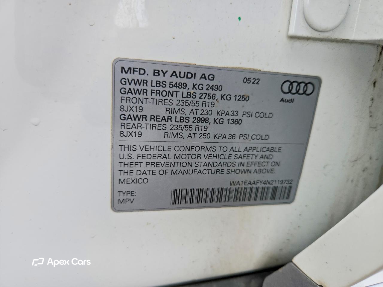 Audi Q5 2022