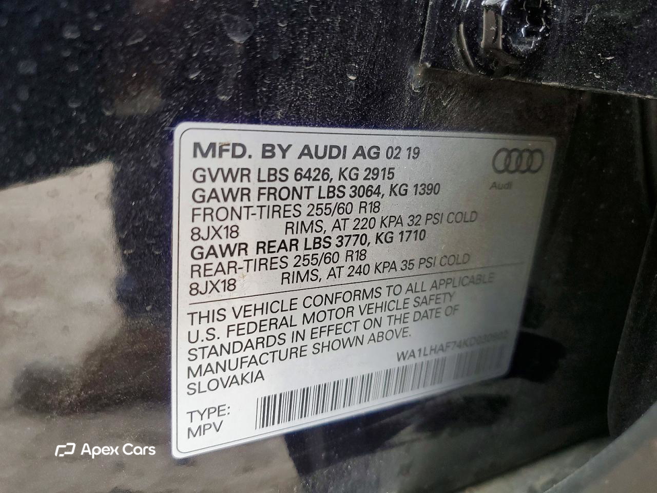 Audi Q7 2019