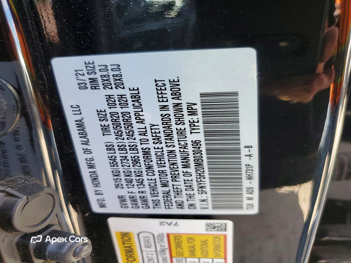Honda Pilot 2021