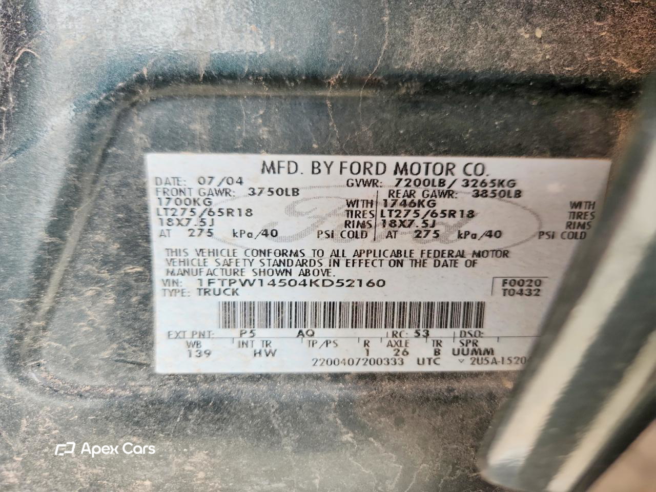 Ford F-150 2004