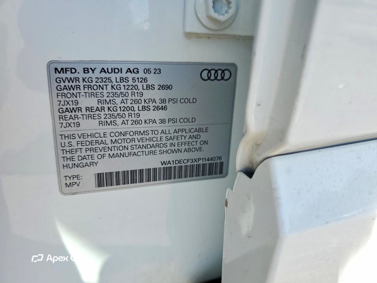 Audi Q3 2023