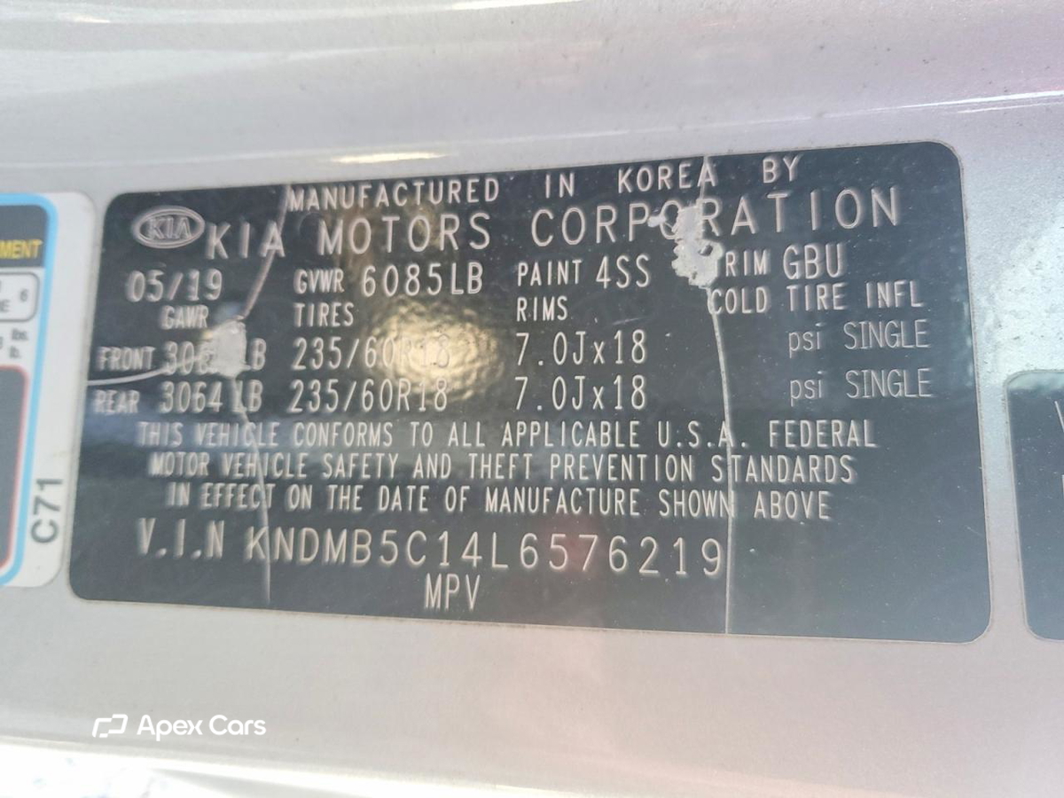 Kia Sedona 2020