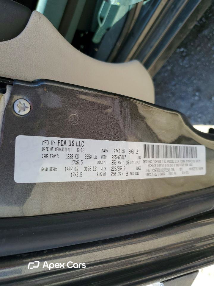 Dodge Caravan 2016