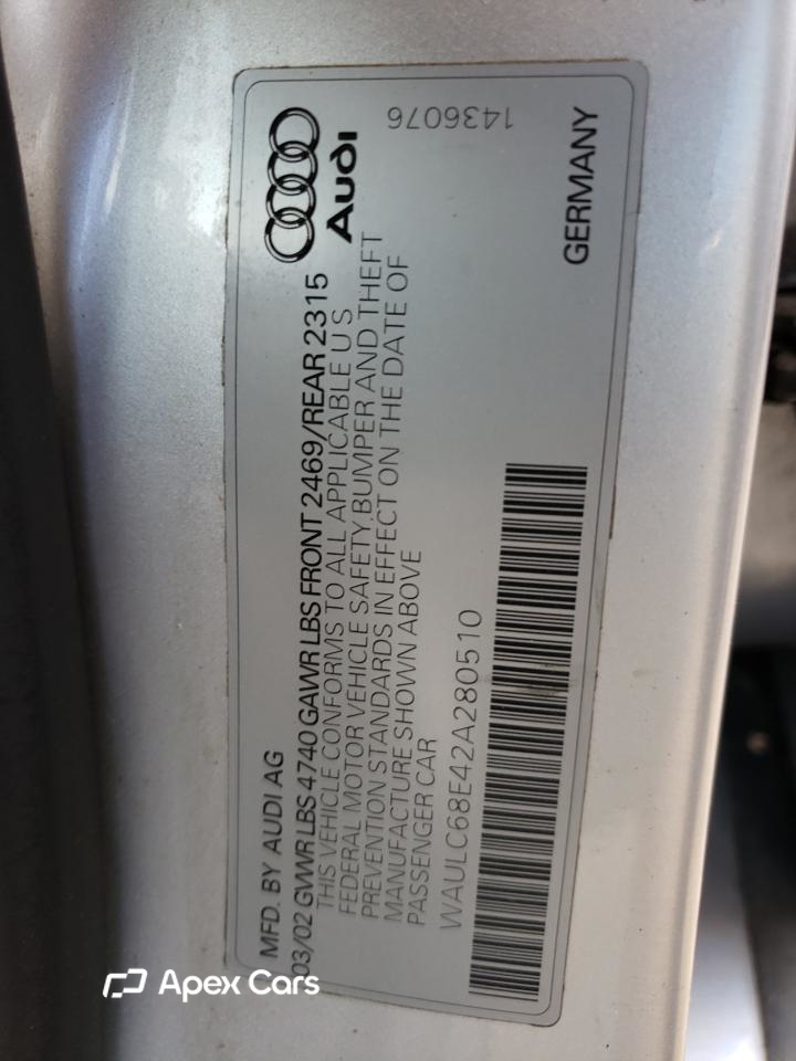 Audi A4 2002