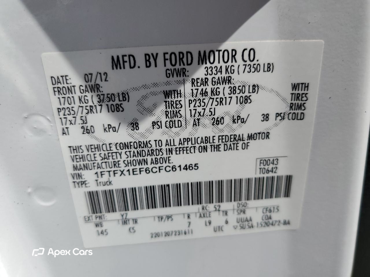 Ford F-150 2012