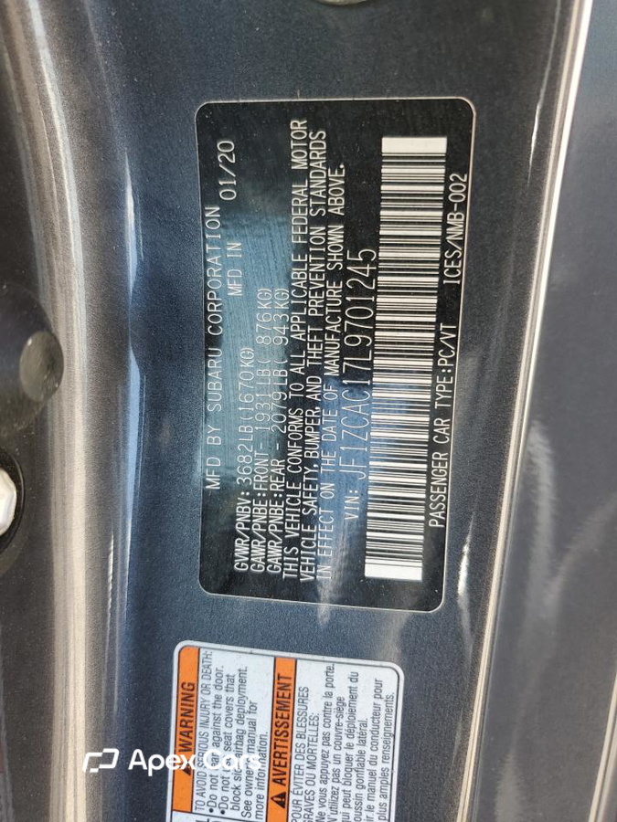 Subaru BRZ 2020