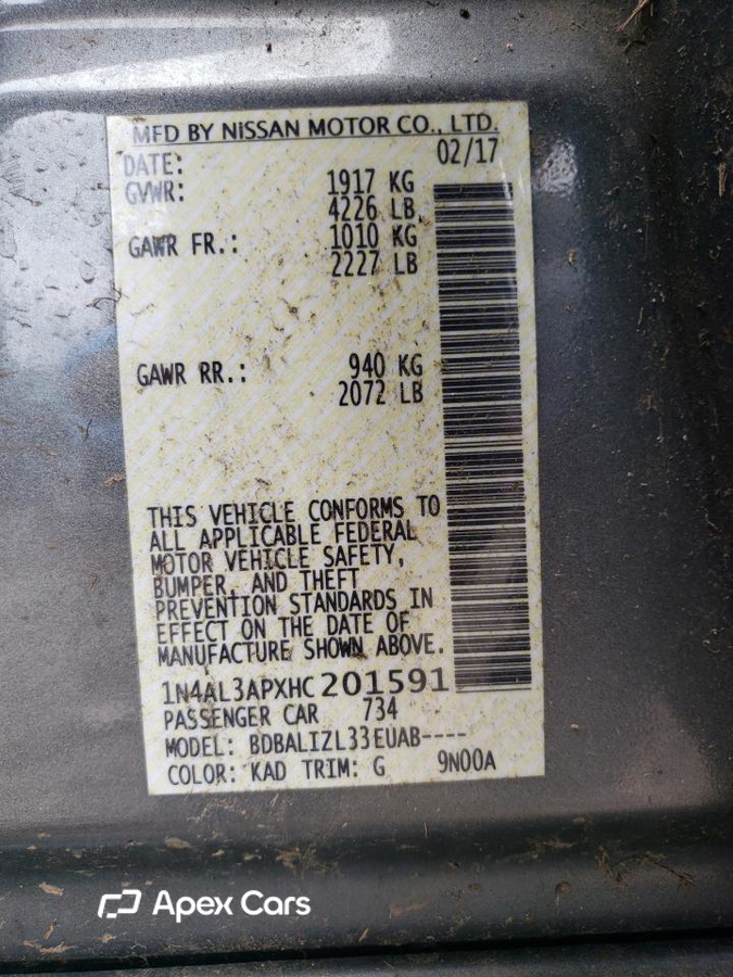 Nissan Altima 2017