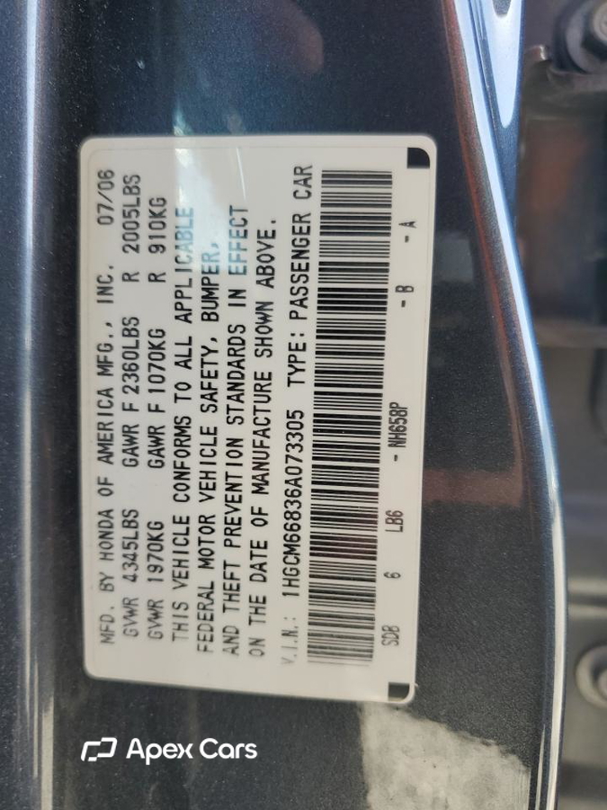 Honda Accord 2006