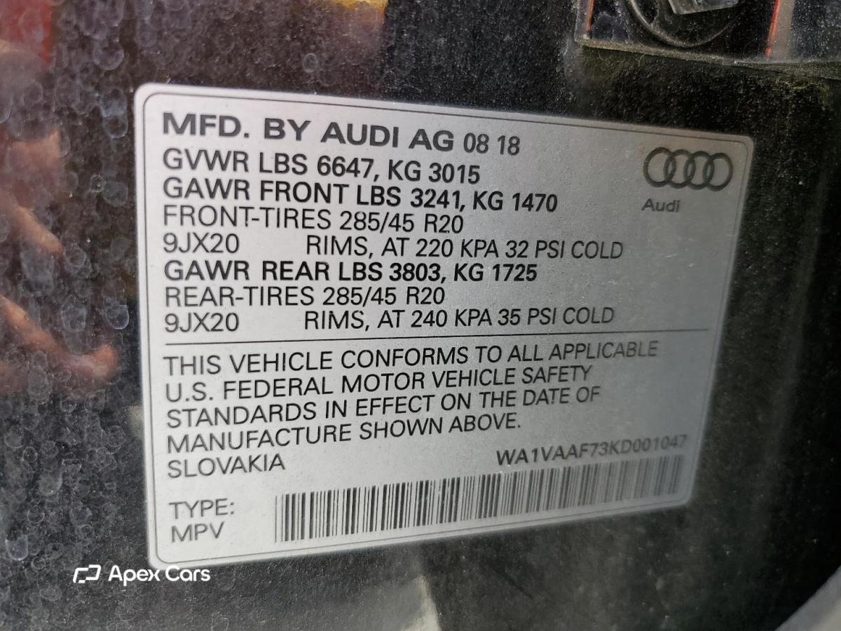 Audi Q7 2019