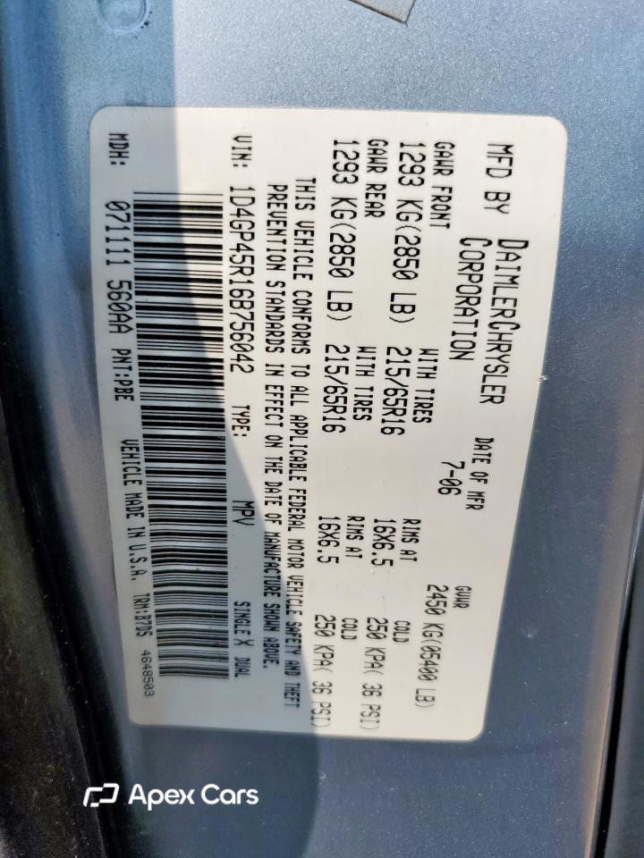 Dodge Caravan 2006
