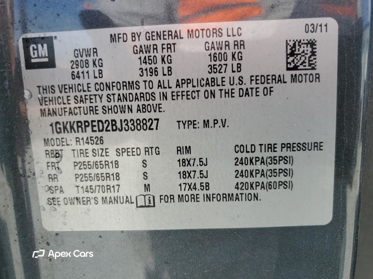 GMC Acadia 2011