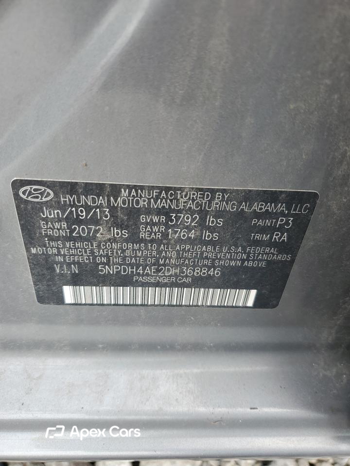 Hyundai Elantra 2013