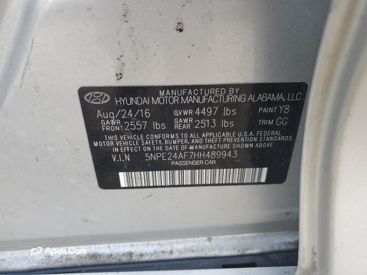 Hyundai Sonata 2017