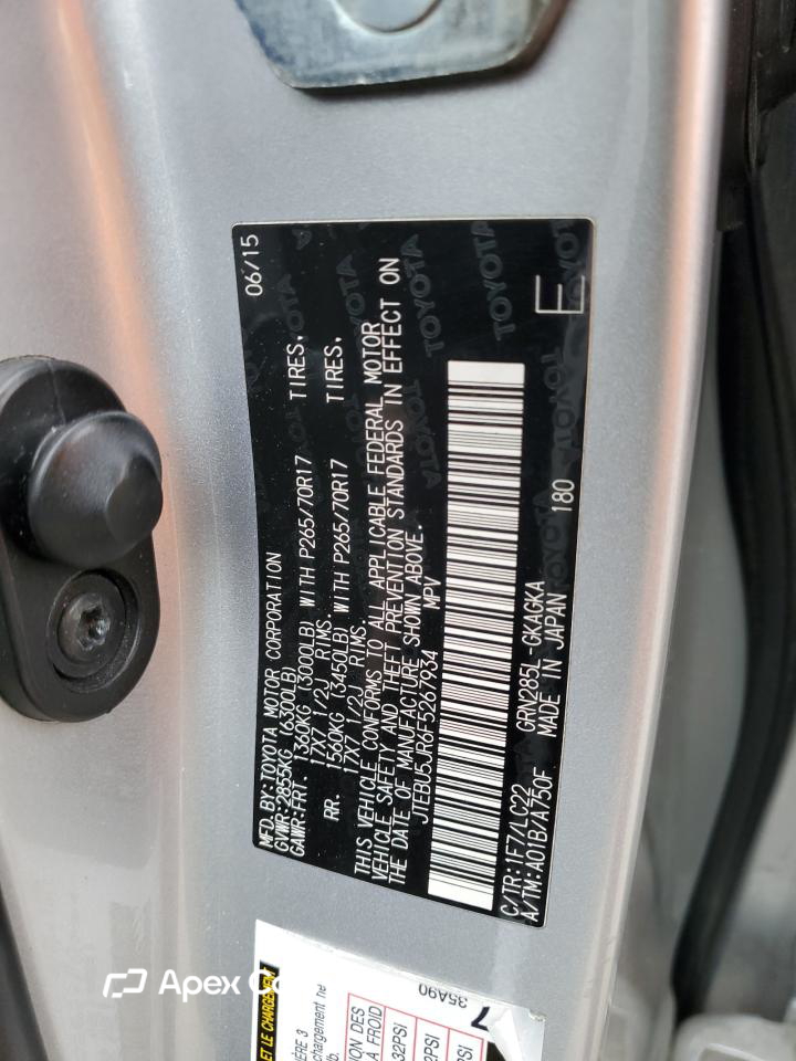 Toyota 4Runner 2015