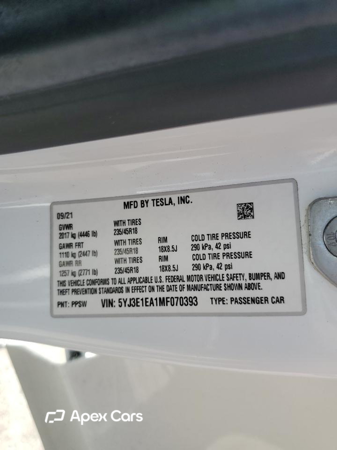 Tesla Model 3 2021