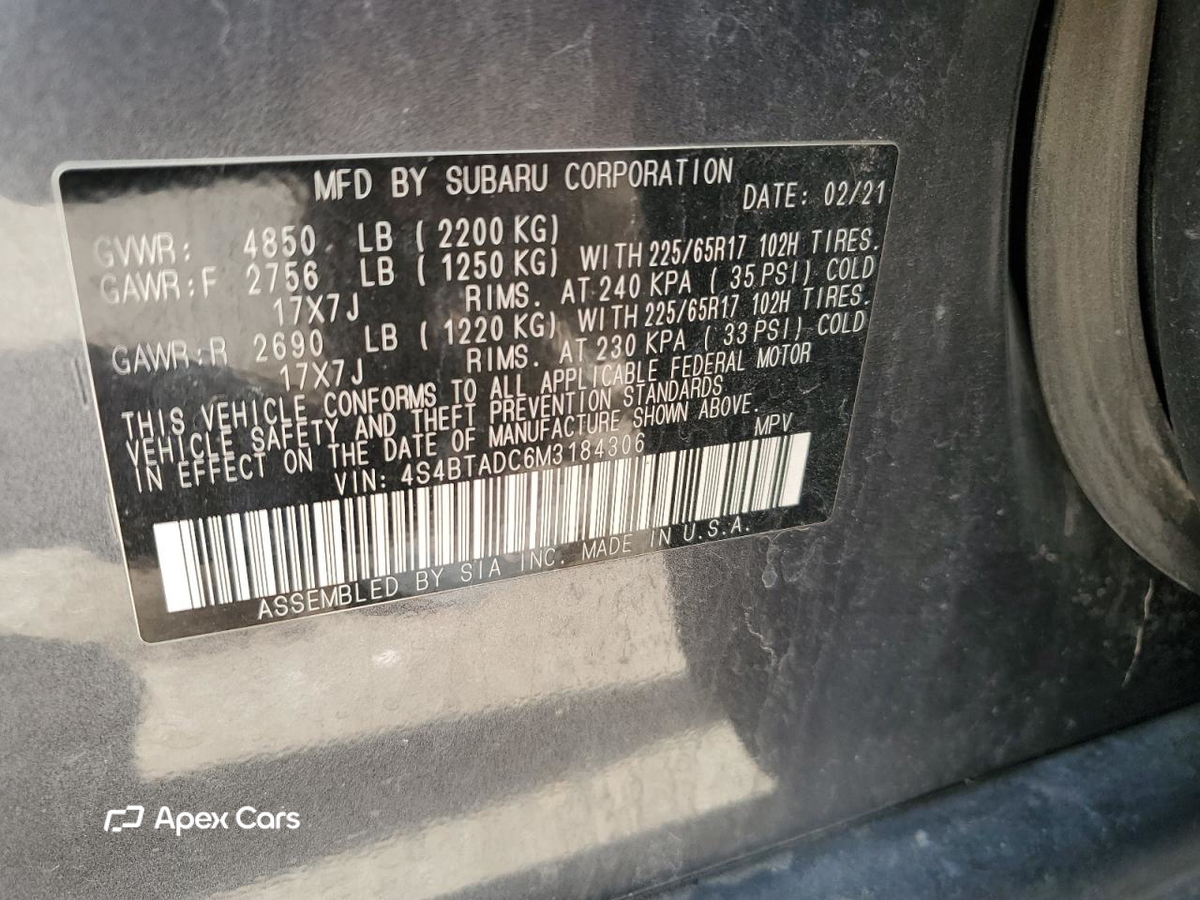 Subaru Outback 2021