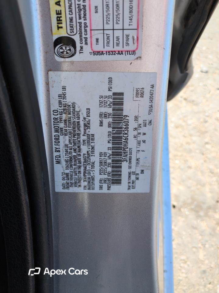 Ford Fusion 2012