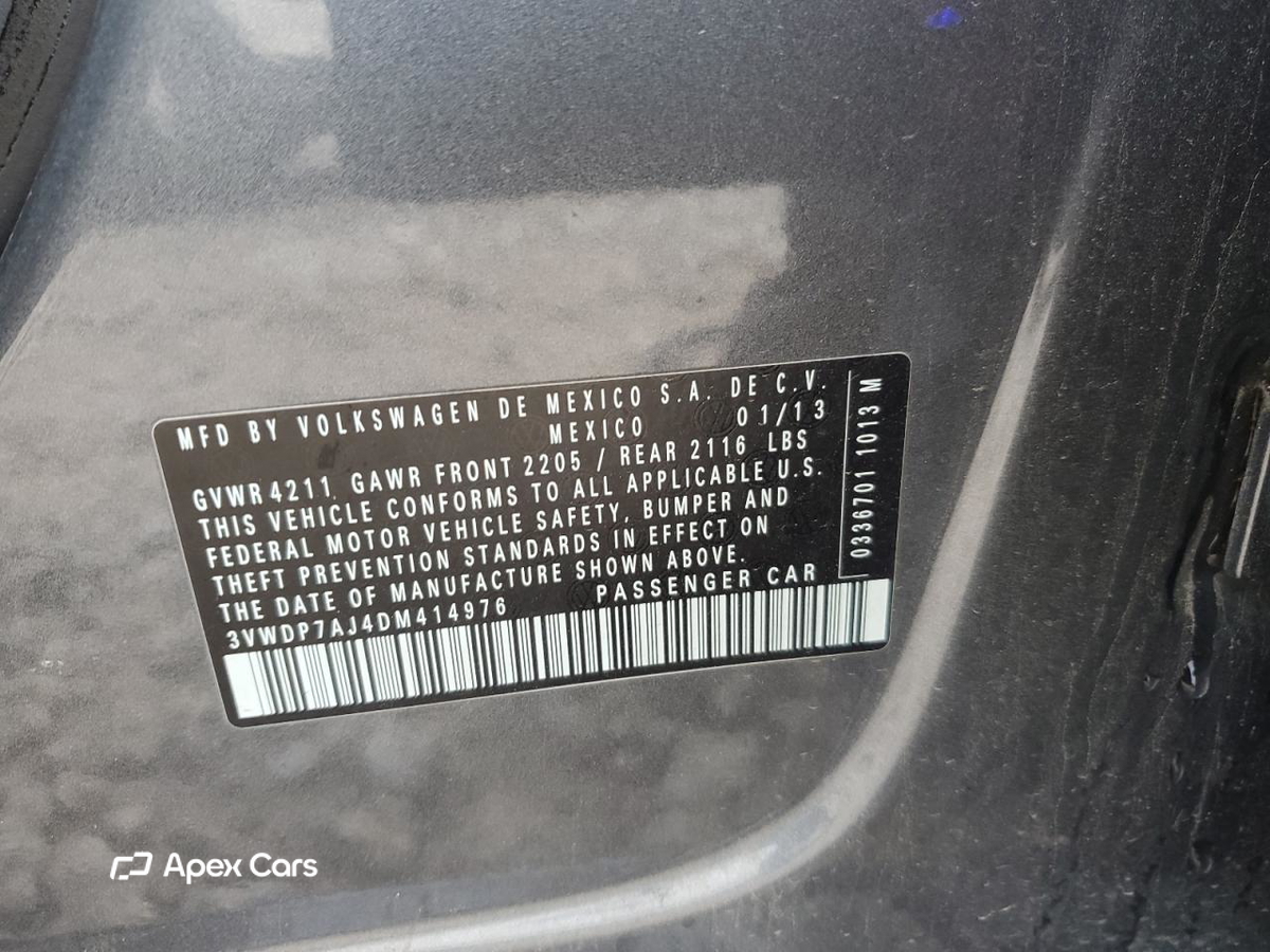 Volkswagen Jetta 2013