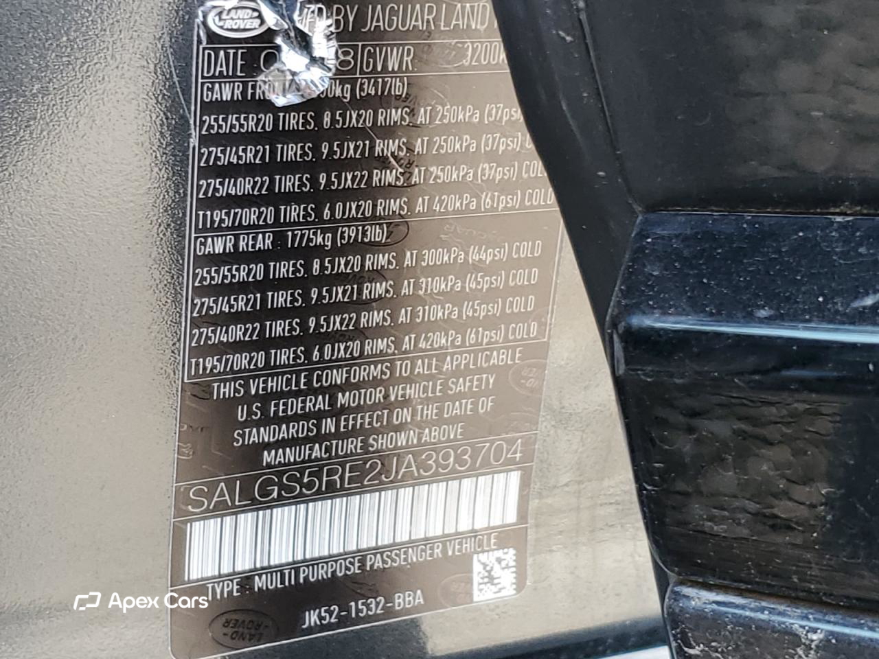 Land Rover Range Rover 2018