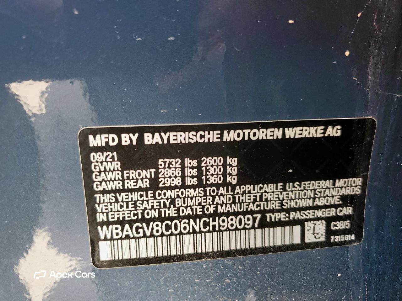 BMW M8 2022