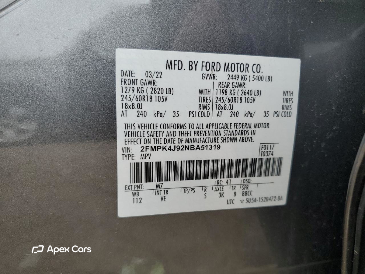 Ford Edge 2022