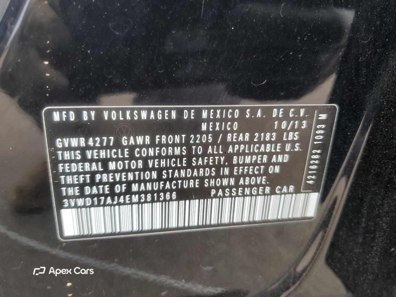Volkswagen Jetta 2014