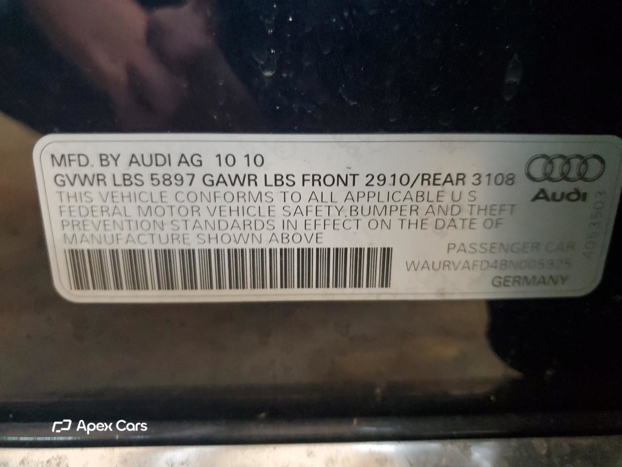 Audi A8 2011