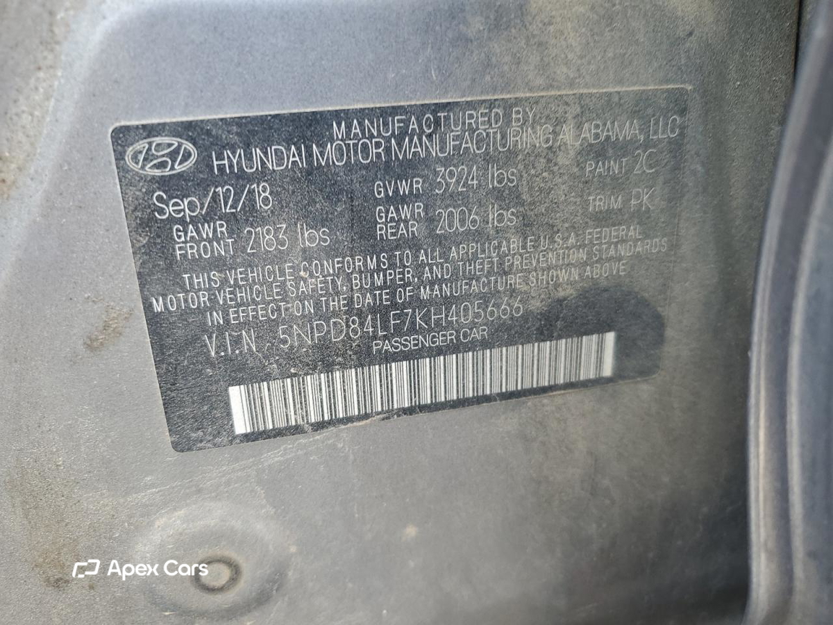 Hyundai Elantra 2019
